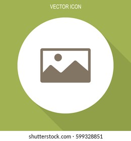 Photograph vector icon.