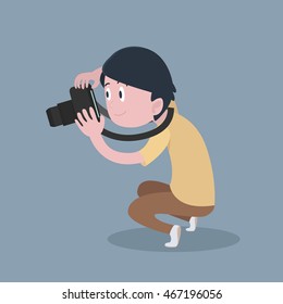 Photographer boy
