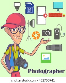 Photographer with Camera