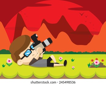 photographer cartoon 