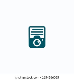 Photographer Design Logotype, Label 