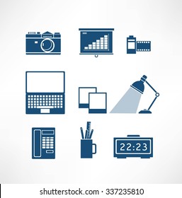 Photographer desktop icons