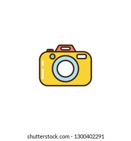 photographer element vector