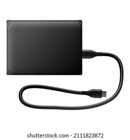 Photographer external ssd icon cartoon vector. Camera studio. Spot stage