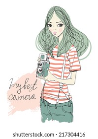 Photographer girl