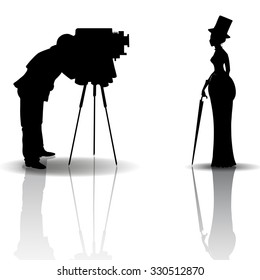 Photographer and his model 