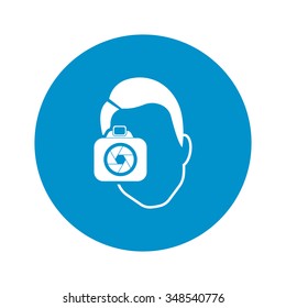 Photographer icon. 