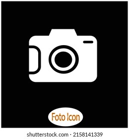 Photographer icon. Vector illustration eps10