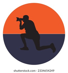 photographer icon vector illustration symbol design