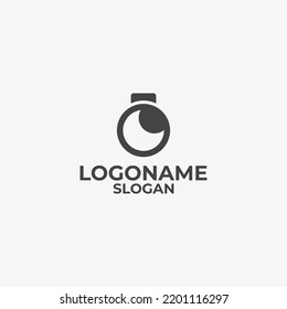 photographer logo, camera logo, camera lens logo