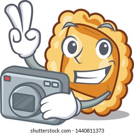 Photographer ravioli isolated with in the character