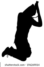 photographer taking a picture, vector