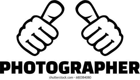Photographer thumbs