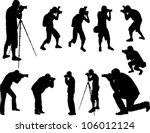 photographers silhouettes collection