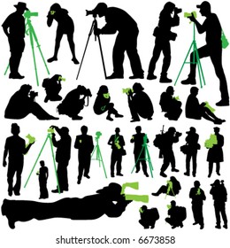 photographers vector