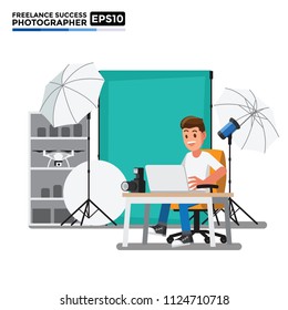 Photographers  vector, Cartoon character
