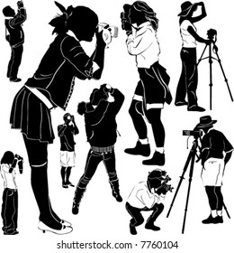 photographers vector ( clothes detail )