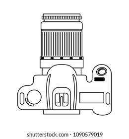 photographic camera device flash lens