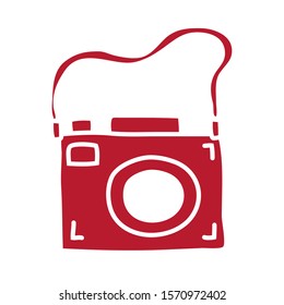 photographic camera device isolated icon vector illustration design