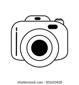 photographic camera device isolated icon vector illustration design