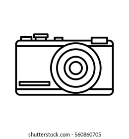 photographic camera with flash icon vector illustration design
