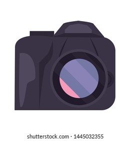 photographic camera gadget icon vector ilustration