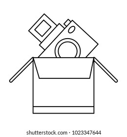 photographic camera icon 