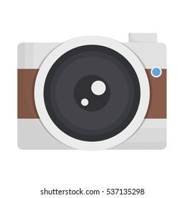 photographic camera icon image vector illustration design 