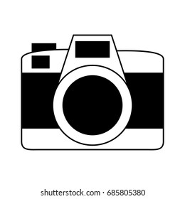 photographic camera icon image vector illustration design 