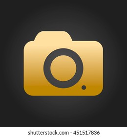 Photographic Camera Icon Vector Design