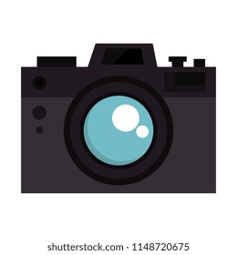 photographic camera isolated icon