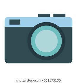 photographic camera isolated icon