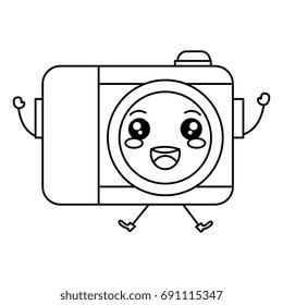 photographic camera isolated icon