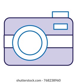 photographic camera isolated icon