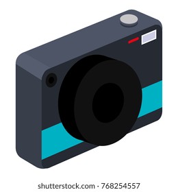 photographic camera isolated icon