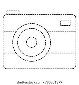 photographic camera isolated icon