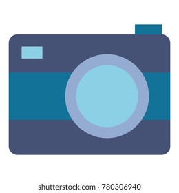 photographic camera isolated icon