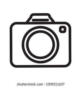 photographic camera isolated icon vector illustration