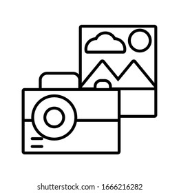 photographic camera on white background vector illustration design