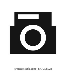Photographic camera symbol