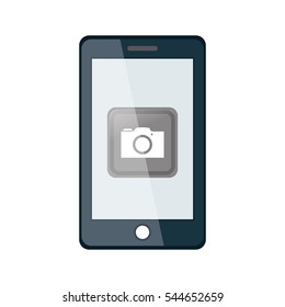 Photographic camera symbol icon vector illustration graphic design