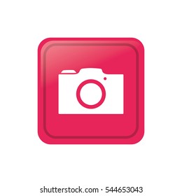 Photographic camera symbol icon vector illustration graphic design