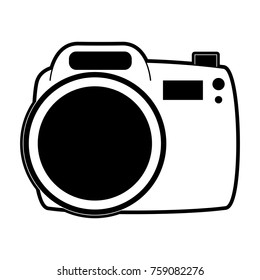 Photographic camera symbol icon vector illustration graphic design