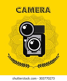 photographic concept  design, vector illustration eps10 graphic 