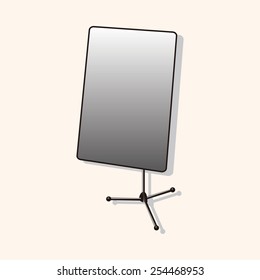 Photographic equipment lighting board theme elements