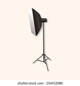 Photographic equipment lighting board theme elements