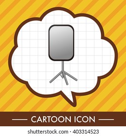 Photographic equipment lighting board theme elements