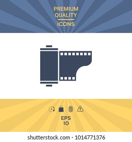 Photographic film cassette icon