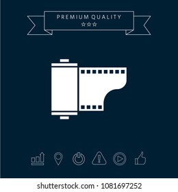 Photographic film cassette icon