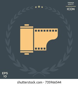 Photographic film cassette icon